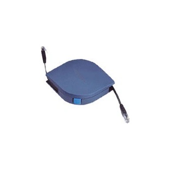 Image 1 of REPOTEC Мрежов кабел utp cat5e retract cable 2.4/bk (rp-mcbk24)