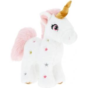 Keel Toys SE3063-1 Keeleco Еднорог бял - еко плюшена играчка 16 см (21-SE3063-1)