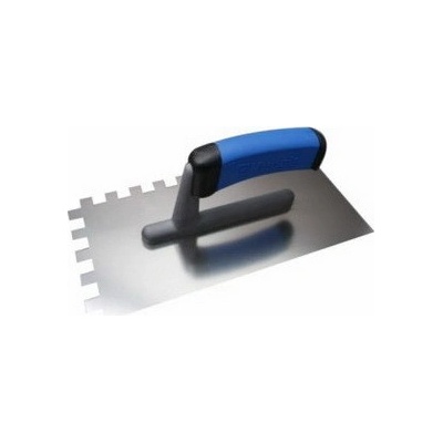 KUBALA Hladítko nerezové 270x130 mm zub 8mm - dvousložková rukojeť