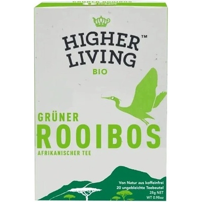 Higher Living BIO Zelený čaj Rooibos 20 sáčků