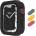 SwitchEasy Colors Case - удароустойчив силиконов (TPU) кейс за Apple Watch 41мм, 40мм (черен)