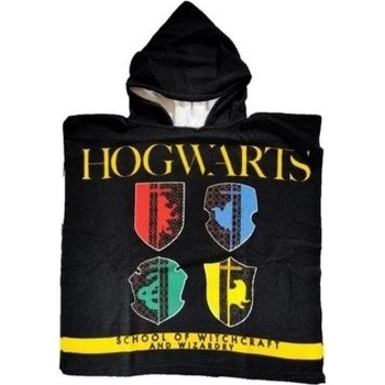 E plus M detské plážové pončo / osuška s kapucňou Harry Potter 55 x 110 cm