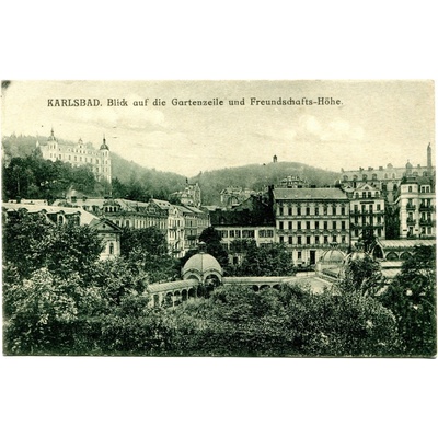 KARLOVY VARY / Karlsbad. – Zboží Dáma