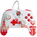 Image 1 of PowerA EnWired Nintendo Switch Mario Red & White (1519186-01) (1519186-01)