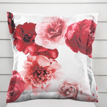 Biante PM-017 s lemom veľké červené kvety 30 x 50 cm