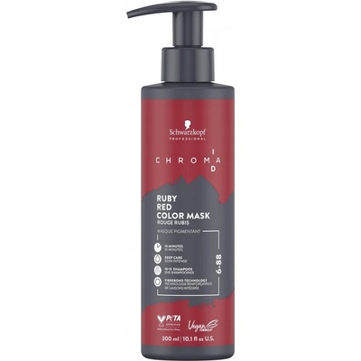 Schwarzkopf Professional Chroma ID Bonding Color Mask 6-88 Ruby Red 300 ml