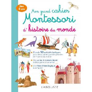 Mon grand cahier Montessori d'histoire du monde (ISBN: 9782035963420)