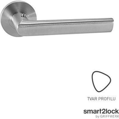 Griffwerk Tri 134 Professional smart2lock WC nerez matná