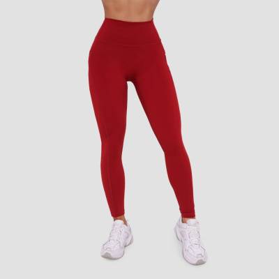 GymBeam Dámske legíny Ignite Dark Red
