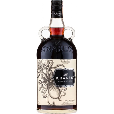 Kraken Black Spiced 47% 1 l (čistá fľaša)