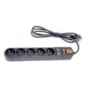 ORVALDI Power strip Orvaldi ORV-5 anti-surge 5 sockets 3 m black (AP5-3MU)
