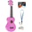 Mahalo MR1-PK SET Pink Сопрано укулеле (MR1-PK-SET)