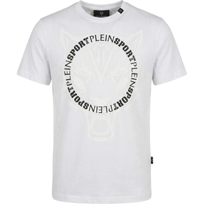 Plein sport Logo Loop White tričko