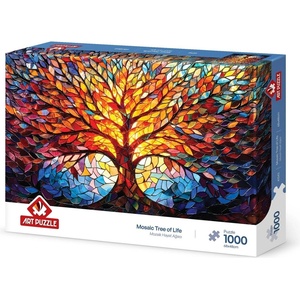 Art Puzzle Пъзел Art Puzzle от 1000 части - Мозайка: Дървото на живота (41043)