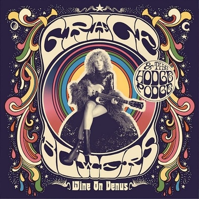 Grace Bowers & The Hodge Podge - Wine On Venus (Pink & Purple Splatter Coloured) (LP) (199066092132)