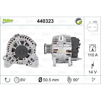 Alternátor VALEO 440323