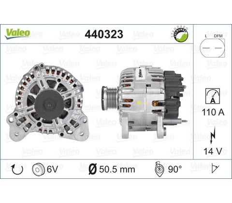 Alternátor VALEO 440323