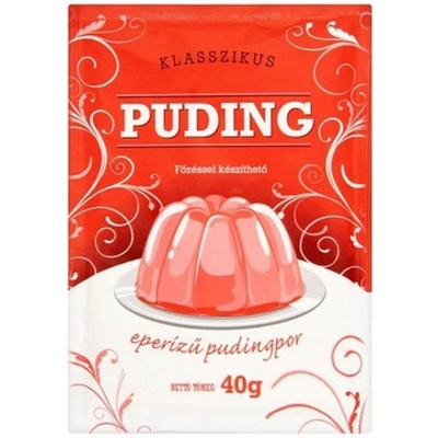 Klasszikus Puding jahodový 40 g