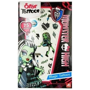 Multitoys Monster High tetovačky zelená