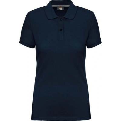 Kariban WK275 Dámske pracovné piqué polo z ťažkej bavlny modrá Navy