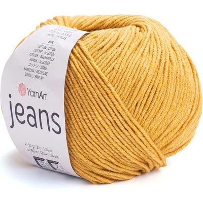 Yarn Art příze YarnArt Jeans 84 hořčicová