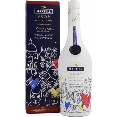 Martell Paris style VSOP Medaillon 40% 1 l (karton)