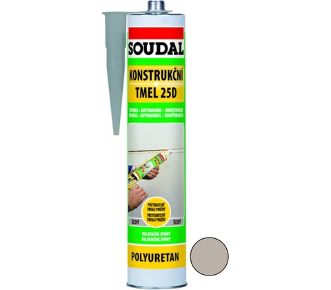 Soudal 25D 280 ml šedá