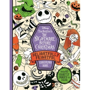 Disney Tim Burton's The Nightmare Before Christmas Delightfully Frightful Colouring Book (ISBN: 9781835870716)