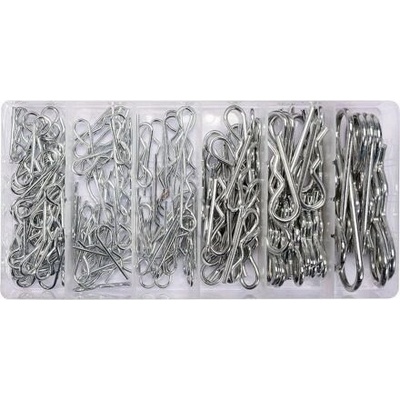CONDOR závlačky pružinové, průměr 2 - 4 mm, 150 ks, 100-01653