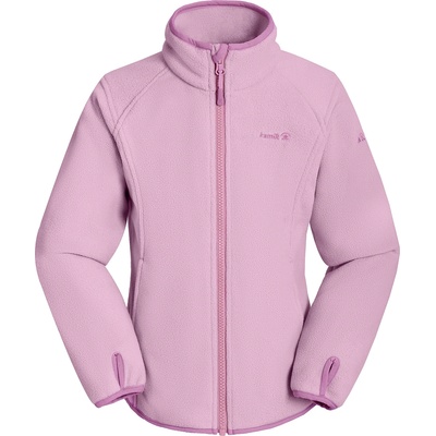 Kamik Детско поларено яке Kamik Kid's Linnea Fleece jacket - Pink / Blossom - размер 116 (EU) (703-5357-0515)