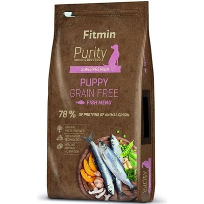 Fitmin Dog Purity Grain Free Puppy Fish 12 kg