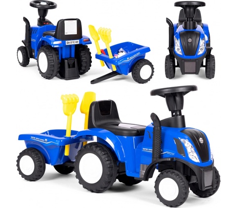 Multistore Traktor modré
