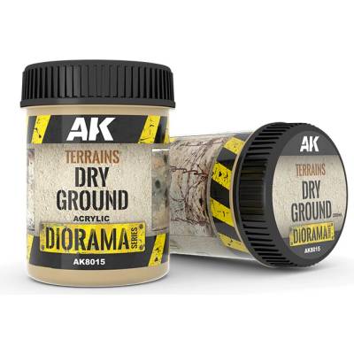 AK-Interactive AK Diorama AK8015 Terrains DRY ground 250ml Acrylic