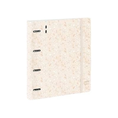 Safta Папка с пръстени Safta Light pink flowers