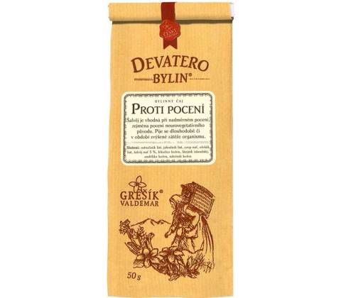 Grešík Proti pocení Devatero bylin 50 g
