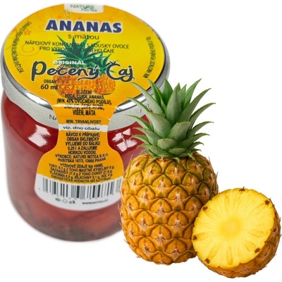Nature NoTea Pečený čaj Ananás s mätou 60 ml