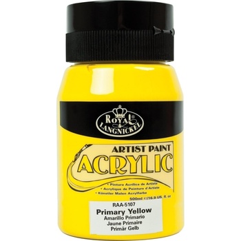 Royal & Langnickel Jar АКРИЛНА боя Primary Yellow 500 ml 1 бр (RAA-5107)