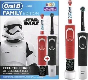 Oral-B Vitality D100 + D100 Kids Star Wars