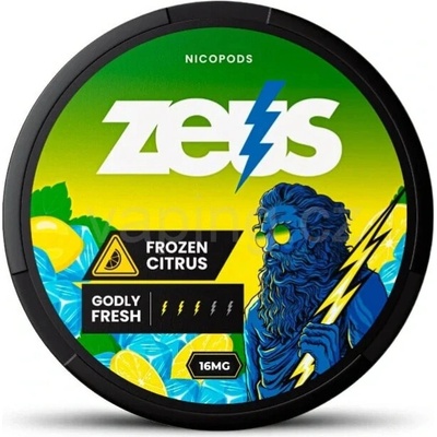 Zeus nikotinové sáčky frozen citrus 16,5 mg/g 20 ks