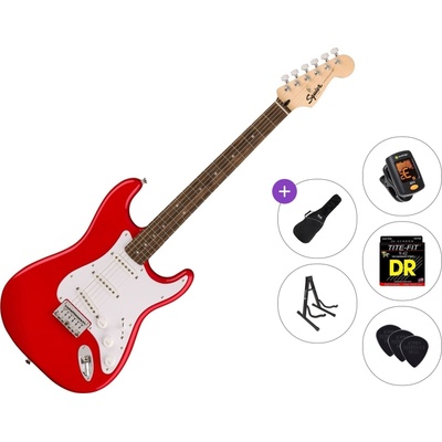 Squier Sonic Stratocaster HT LRL Standard SET Torino Red Електрическа китара