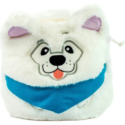 YY Vertical Торбичка за магнезий Yy vertical Chalk Bag Samoyed Dog Chalk bag - White - размер One Size (335-0767-0111)