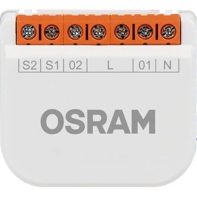 OSRAM Смарт реле Osram - Smart+, 2 канала, бяло/оранжево (AC73017)