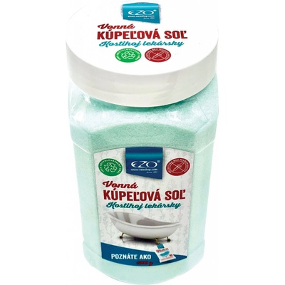 Ezo vonná kúpeľová soľ Kostihoj lekársky 1200 g