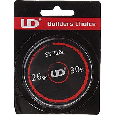 UD SS316L Nerezový odporový drát 10m 28GA 0,3mm