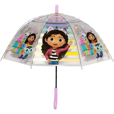 SAFTA Чадър Safta 43 cm Gabby´S Dollhouse Party umbrella - Multicolor (Multicolor)