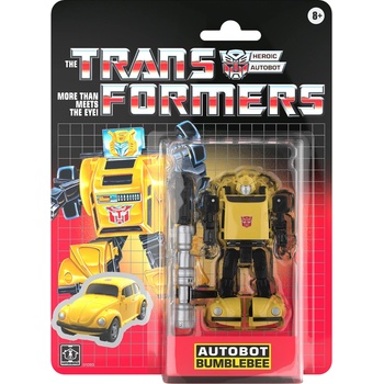 Hasbro Екшън фигура Hasbro Transformers - Bumblebee Retro, трансформираща се (G1093)