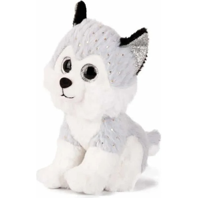 Амек Тойс Плюшена играчка Амек Тойс - Хъски с блестящи уши, 19 cm (10256)