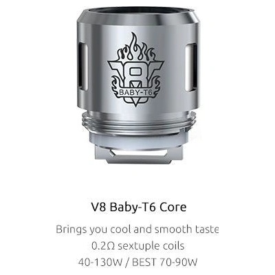 SMOK žhaviaca hlava TFV8 Baby T6 kanthal 0,2ohm