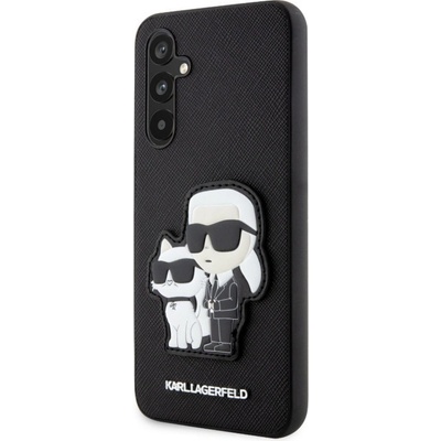 Karl Lagerfeld PU Saffiano Karl and Choupette NFT Samsung Galaxy A34 5G čierne
