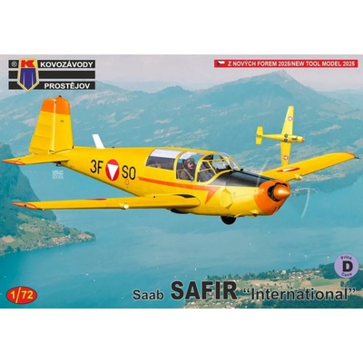 Kovozávody Prostějov Saab Safir „in Nordic Services“ 1:72